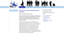 Desktop Screenshot of nextrecruitment.nl
