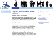 Tablet Screenshot of nextrecruitment.nl